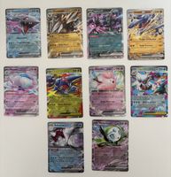 Cartes Pokémon lot de 10 ex à partir de 1.- français