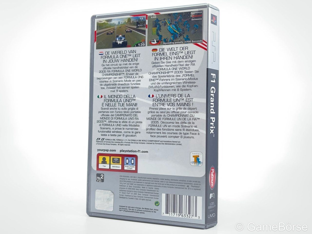 Sony Spiele: PSP F1 Grand Prix – Gebraucht aus Stettfurt von GameBoerse 1
