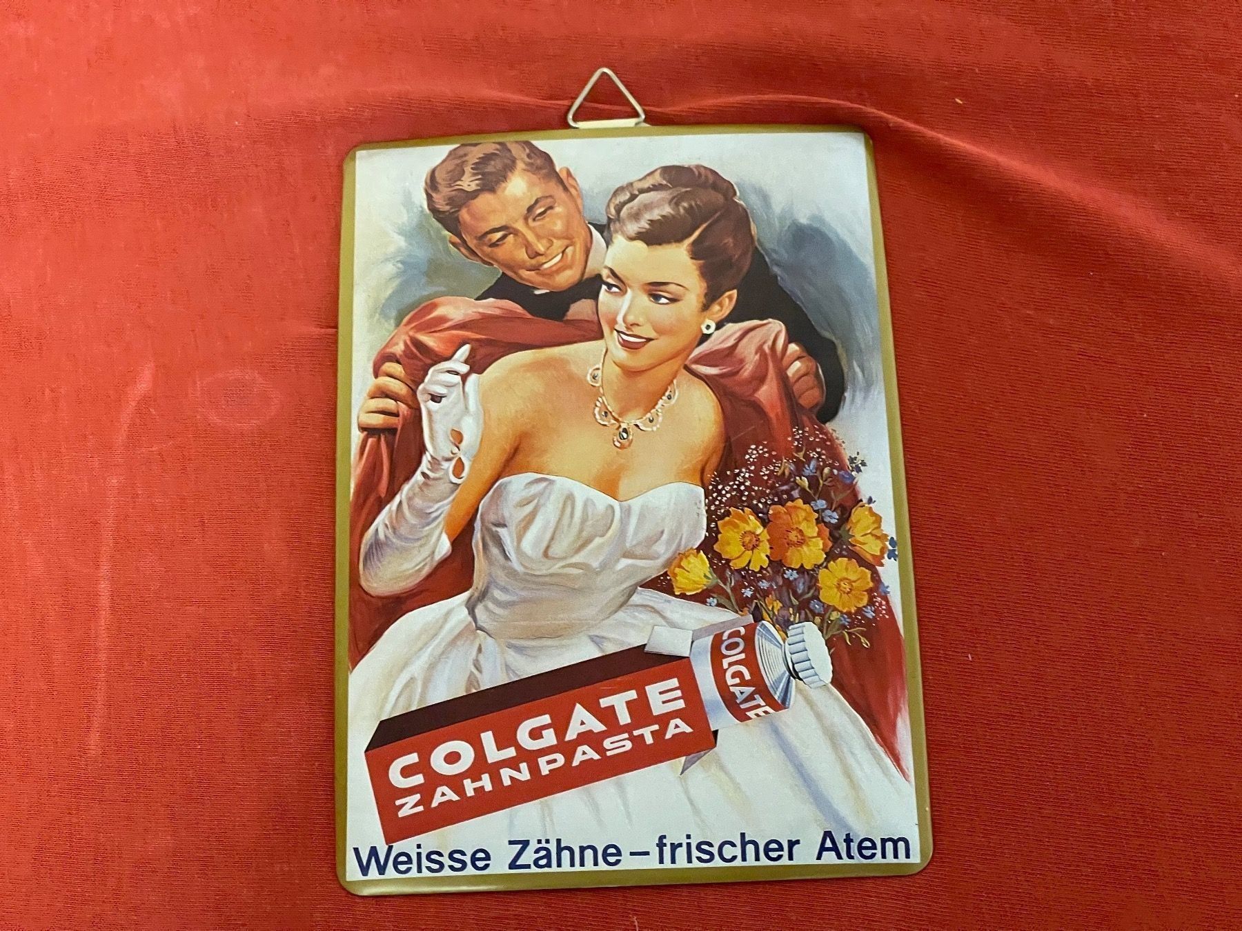 Cartoline postali: Postkarte Metall Colgate Zahnpasta – Nuovo (secondo la descrizione) da Oberwil Lieli venduto da 560amg