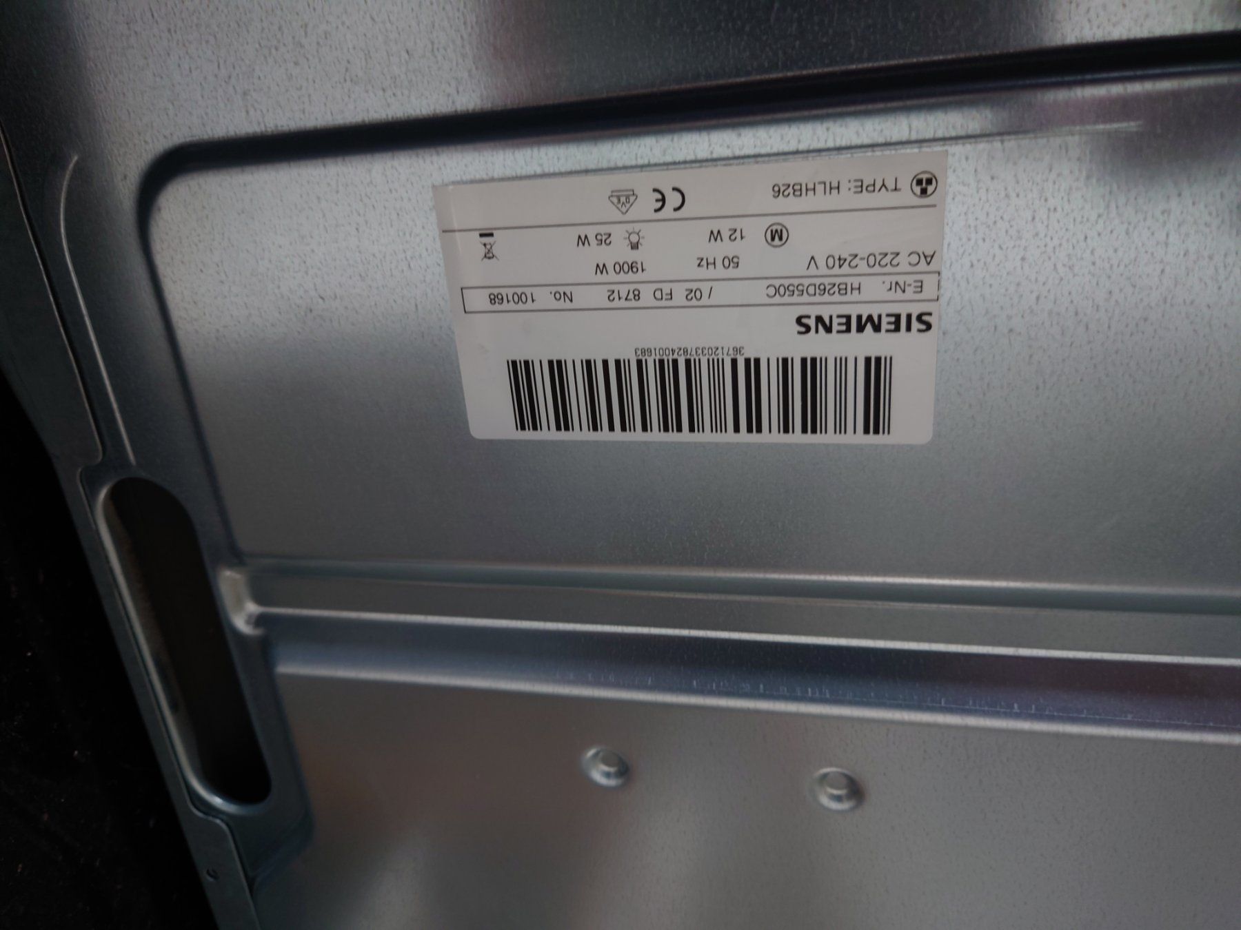Siemens Elettrodomestici da cucina: Siemens Einbau Steamer HB26D.550C – Usato da Aesch BL venduto da mur_b7jh 2