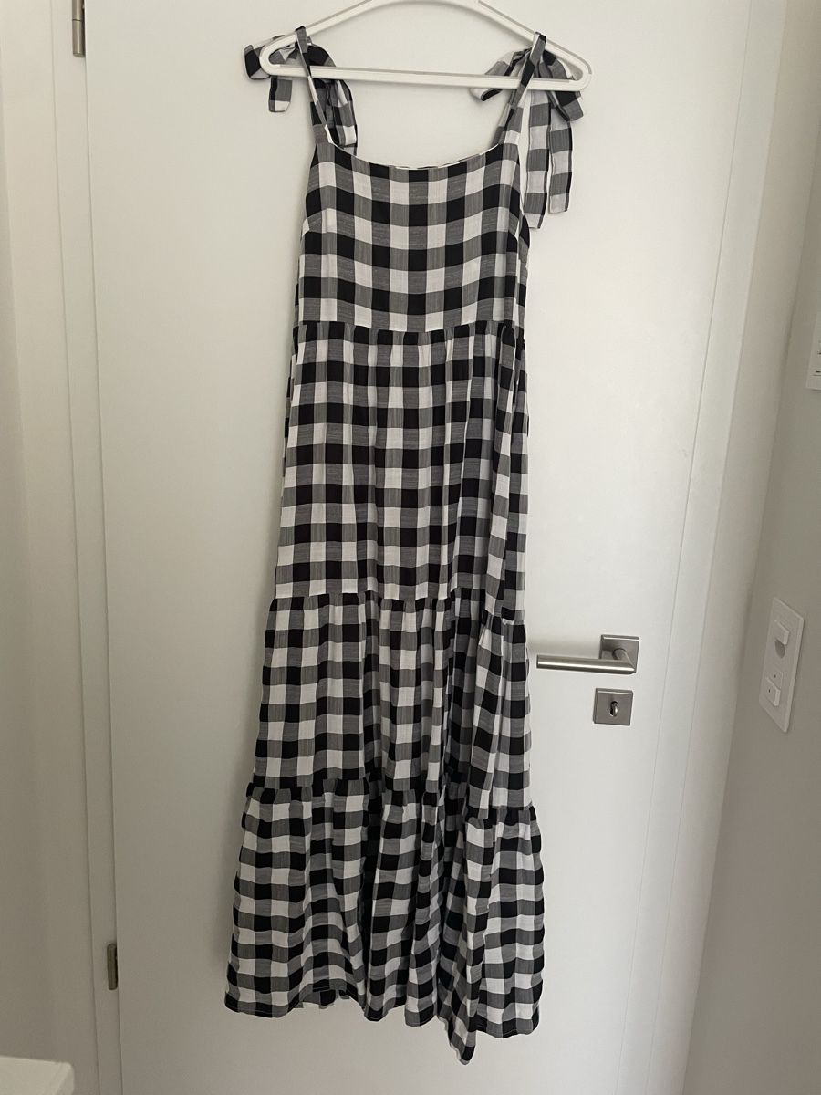 Vestiti: Gingham Maxikleid Damen Gr 38 – Usato da Mies venduto da jul_f7rh
