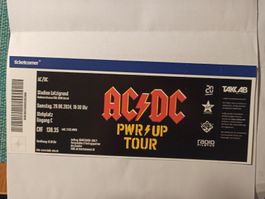 1 stk.ticket AC/DC Zürich vom 29.06.24(PWR/UP TOUR)