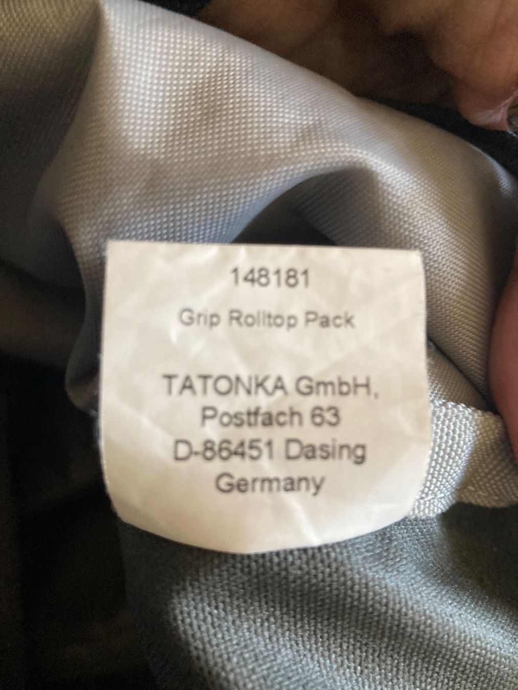 Tatonka Sacs à dos: Tatonka Grip Rolltop Rucksack – D'occasion à Basel par Myriam3 3
