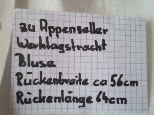 Blusen: Appenzeller Trachtenbluse – Gebraucht aus Stein AR von dylesi 3