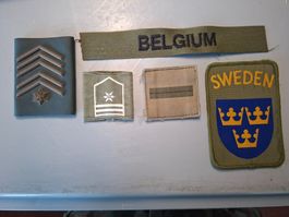 Diverses insignes étrangères