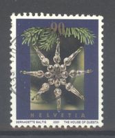 2001, Sondermarke Weihnacht, gestempelt