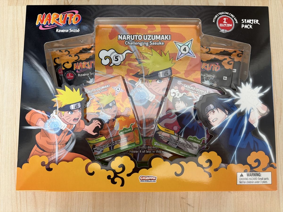 Pokémon Carte collezionabili: Naruto Mythos Tcg First Edition Starter Pack Englisch – Nuovo e nell'imballaggio originale da Hubersdorf venduto da Der_sammel_shop