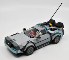 Delorean Time Machine LEGO Speed Champion 2026 construite