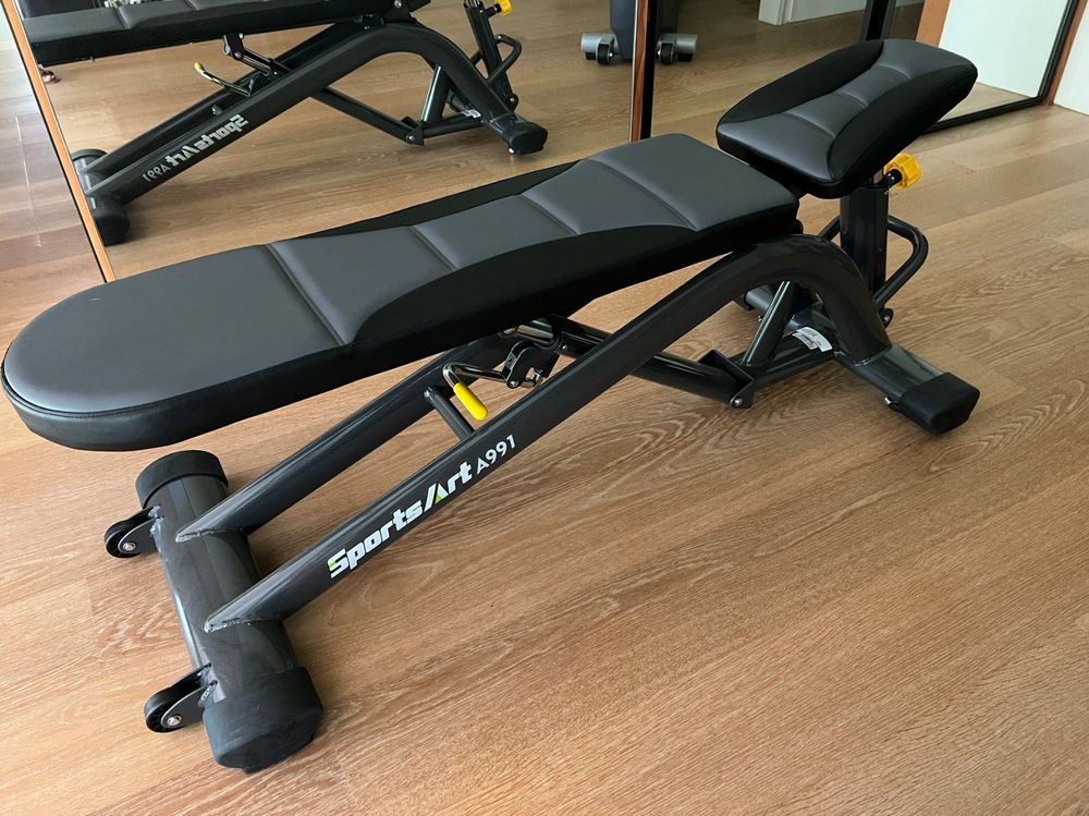 Sportsart Adjustable Bench Kombibank / Schrägbank A991 Kaufen auf Ricardo