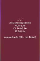 WM Icehockey Tickets HUN-LAT