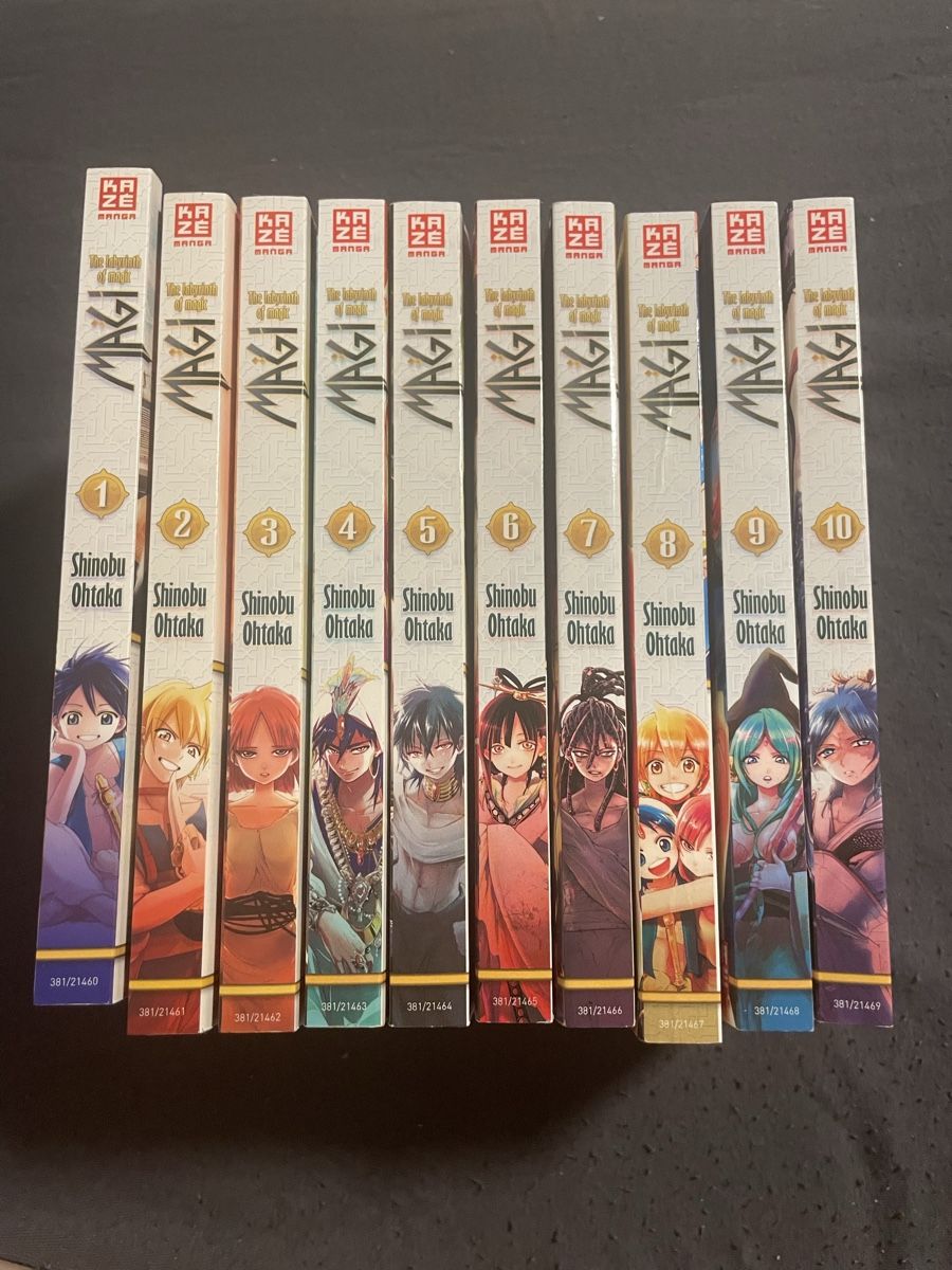 Fumetti: MAGI: The Labyrinth of magic 1-10 – Usato da Uster venduto da ali_mp6n 2