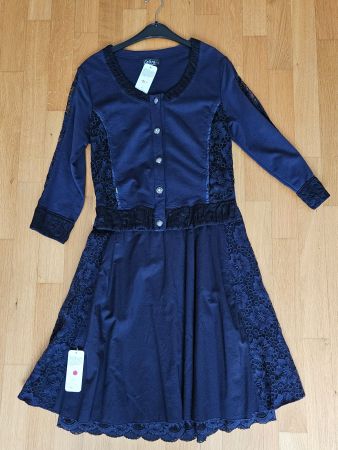 2-Teiler Jacke / Bluse und Rock / Jupe, Gr. M