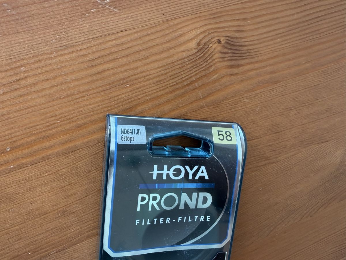 Filter: Hoya Pro ND-Filter ND64, 58 mm - gebraucht – Gebraucht aus St. Gallen von yan_yg5n 1