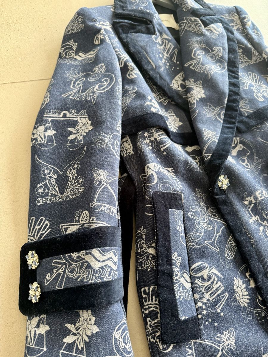 Zimmermann Cappotti: Zimmermann “kaléidoscope” jeans coat NEW – Nuovo e nell'imballaggio originale da Cologny venduto da sab_xh7v 3