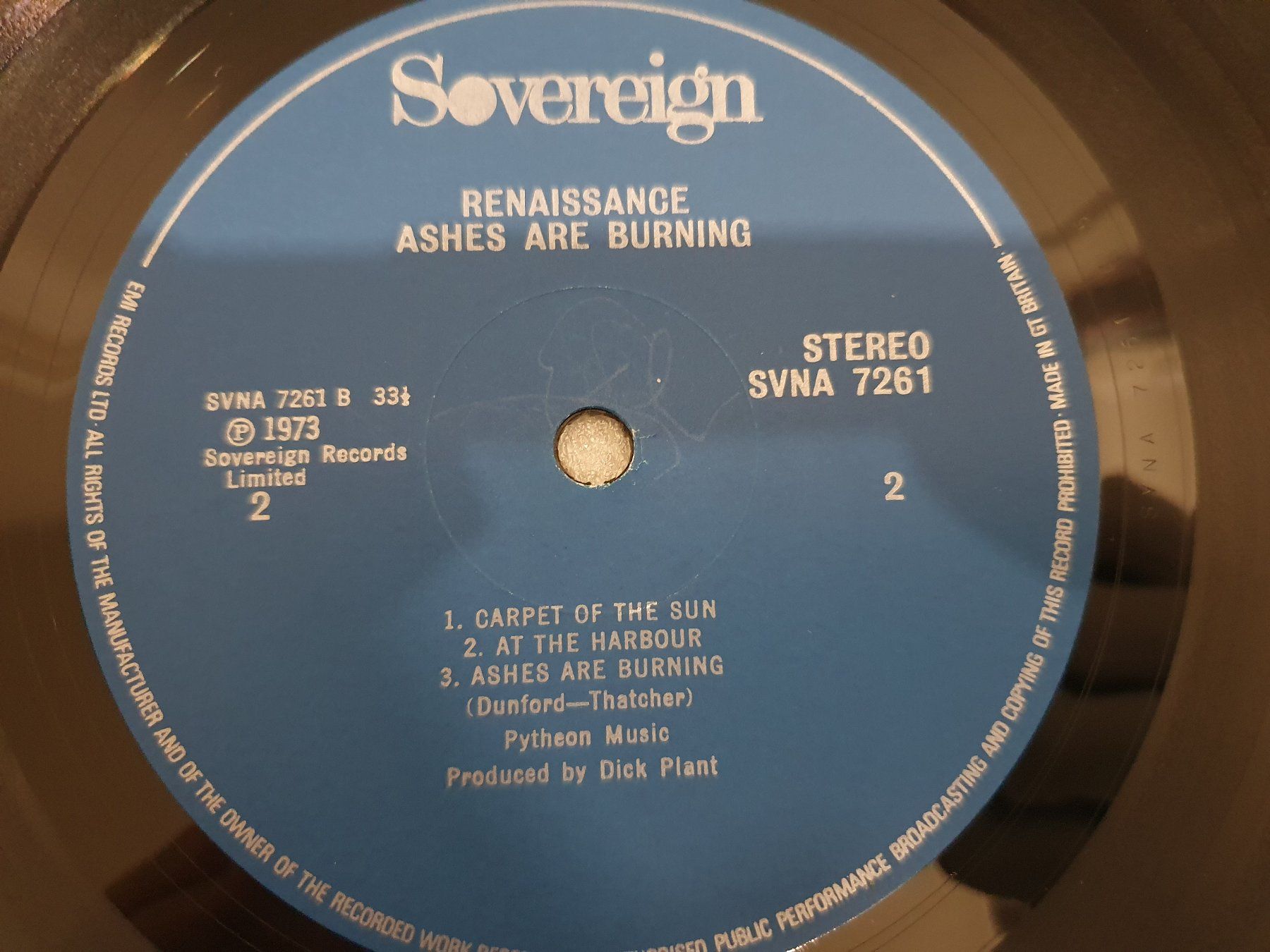 Schallplatten: Renaissance – Ashes Are Burning – Gebraucht aus Uster von Vinyl-Leidenschaft 6