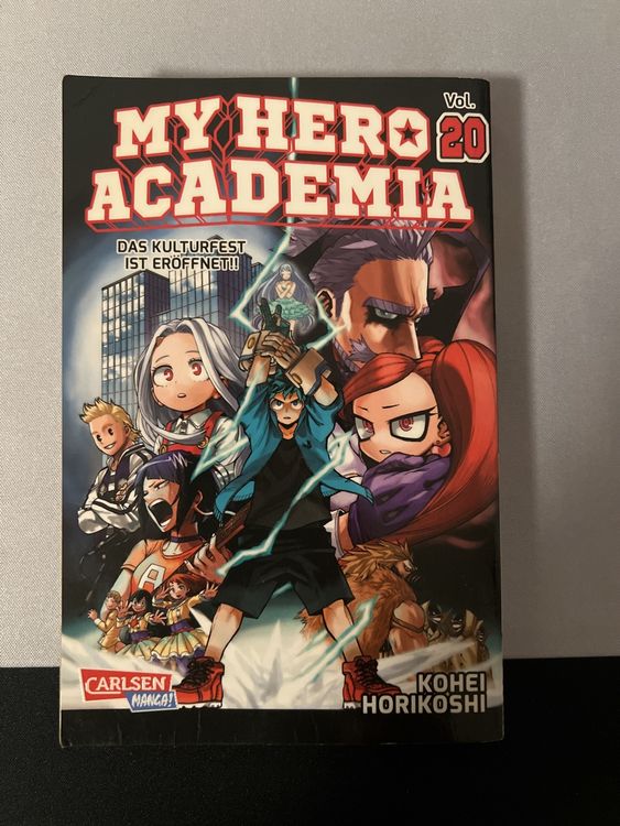 Fumetti: My Hero Academia Band 20 *Glow in the Dark* (1. Auflage) – Usato da Zürich venduto da LexxMastaFlexx