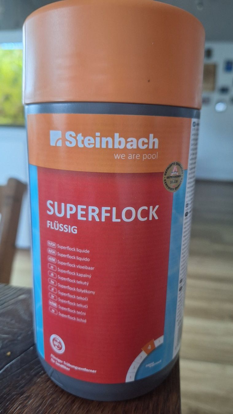 Schwimmbad: Superflock flüssig – Neu und originalverpackt aus Uffikon von _Waterworld_ 1