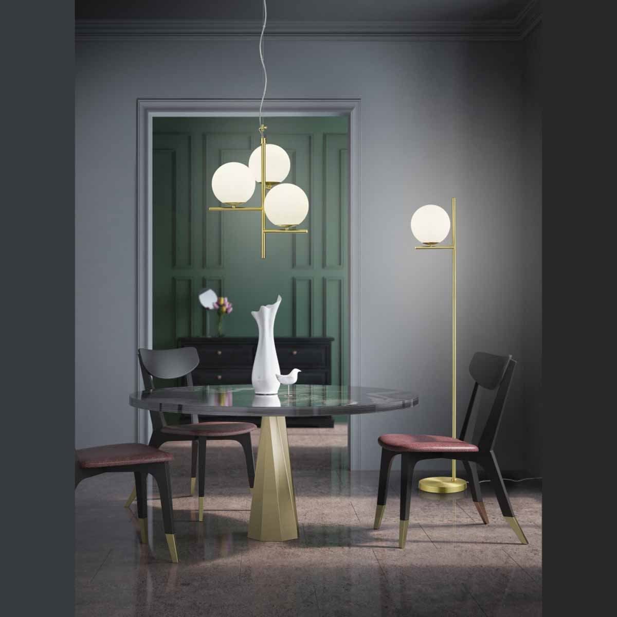 Lampadari & plafoniere: Hängeleuchte, Messing, 150 cm Höhe – Nuovo (secondo la descrizione) da Kreuzlingen venduto da Smart-Light 1