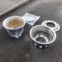 Lkw Radzierblende/Felgenverkleidung v + h 22,5"×9.00" Neu