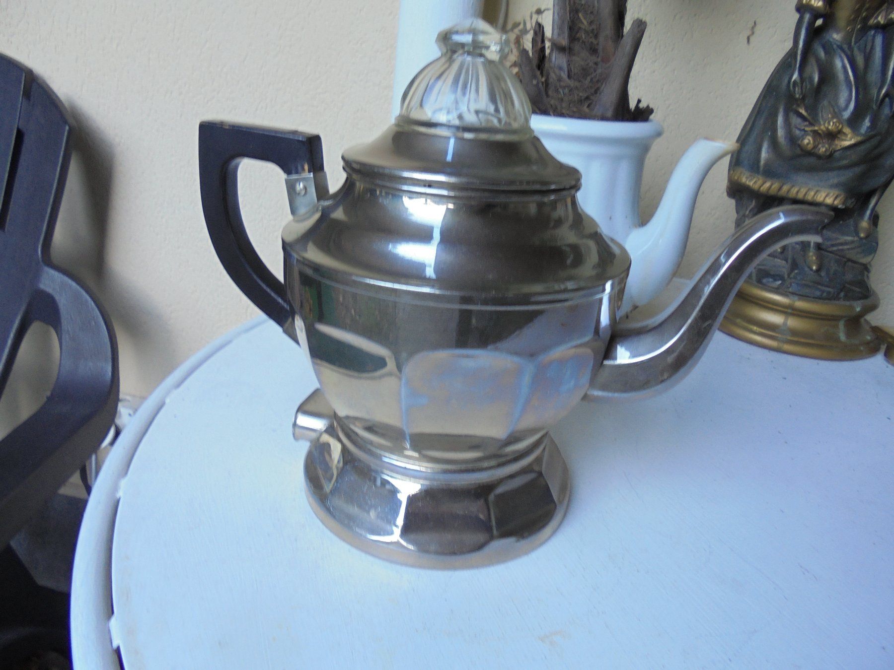 Teekannen: Antiker elektrischer Wasserkocer, ca. 1940 – Gebraucht aus Camorino von Hunpete 2