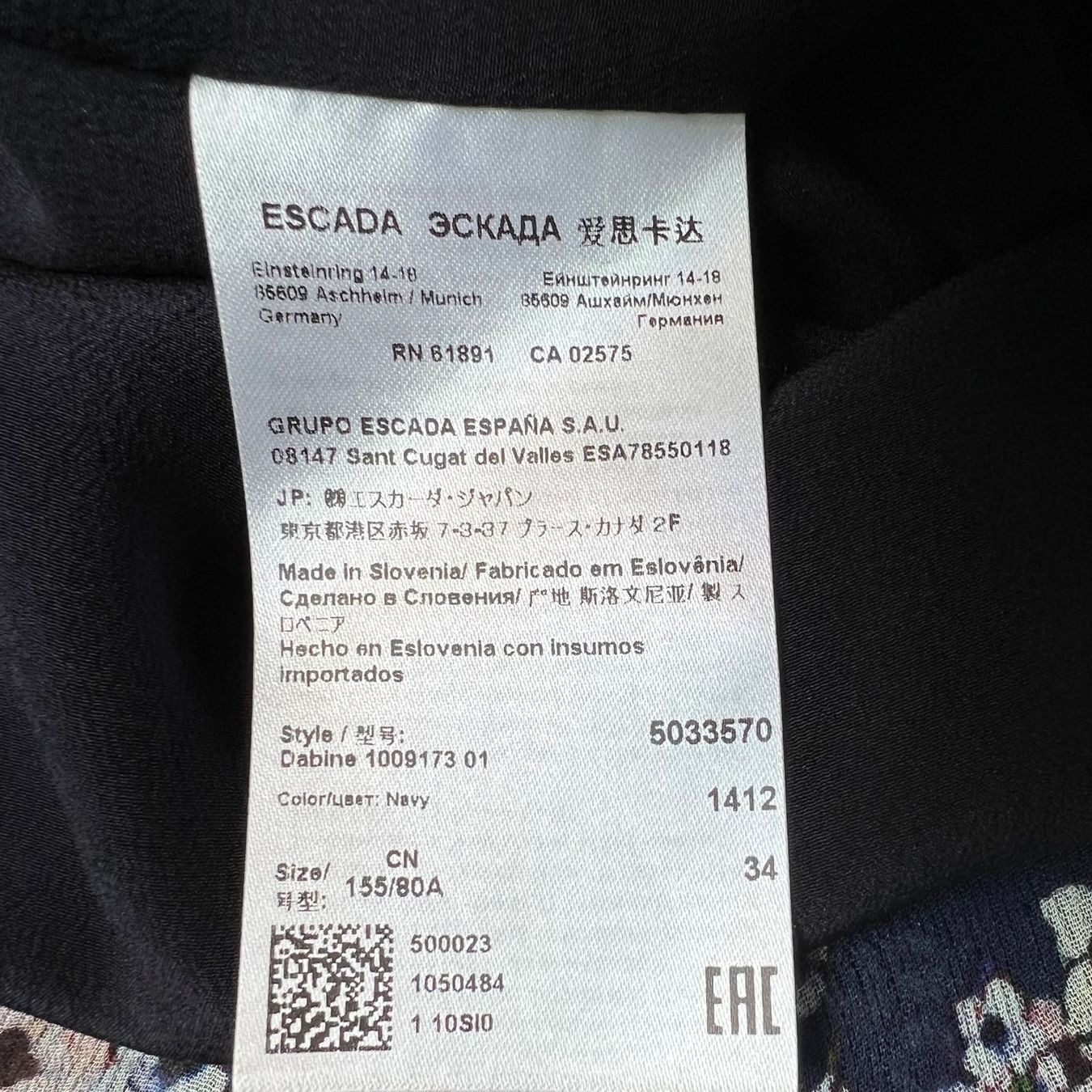 Escada Robes: ESCADA Maxikleid 💙 – D'occasion à Zürich par ClosetQueen 9