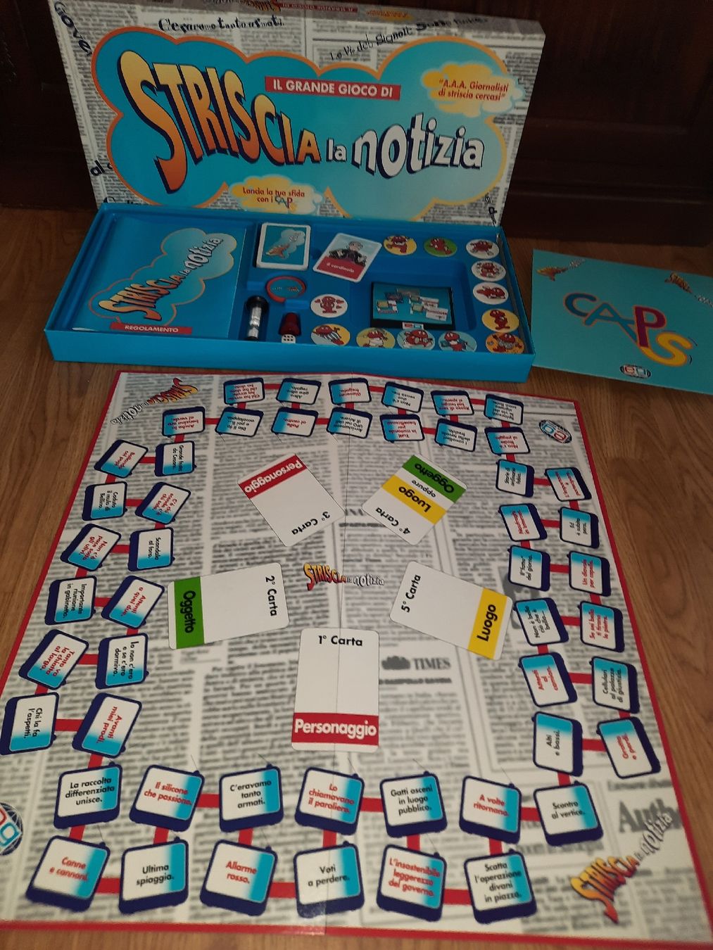Giochi: striscia la notizia gioco da tavolo – Usato da Biasca venduto da Old_6blh 1