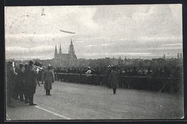 München, Zeppelins Fernfahrt, Ankunft d