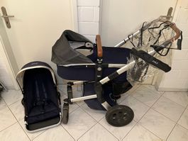 Joolz Day² Earth Kinderwagen Komplettset – Parrot Blue