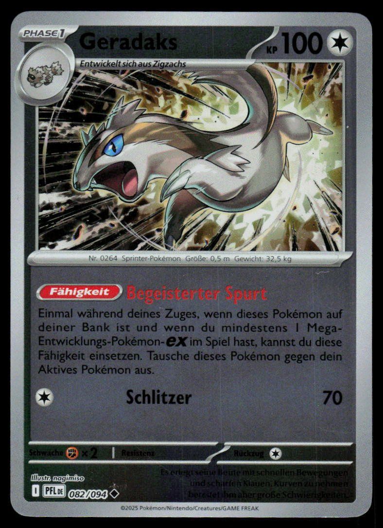 Pokémon Carte collezionabili: Pokemon Geradaks 082/094 – Usato da Herisau venduto da Pokemon2025