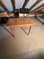 Massivholztisch mit Schublade 90x55x76cm gebraucht