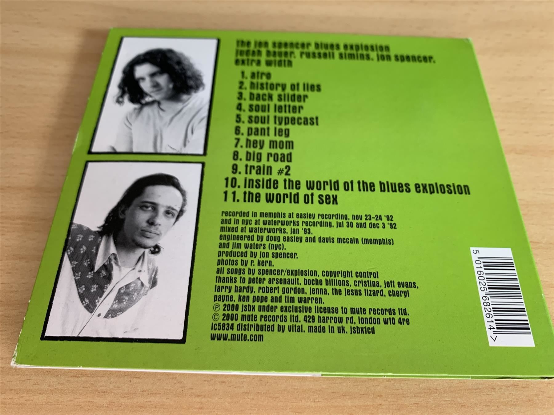 CDs: Blues Explosion – Extra Width / Mo' Width – D'occasion à Rikon im Tösstal par Alpenmutz 1