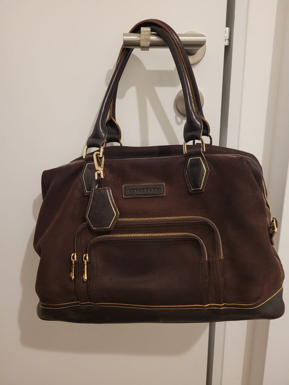 Sac longchamp outlet nubuck