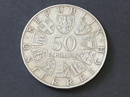 50 Schilling Österreich 1978 Franz Schubert 1...