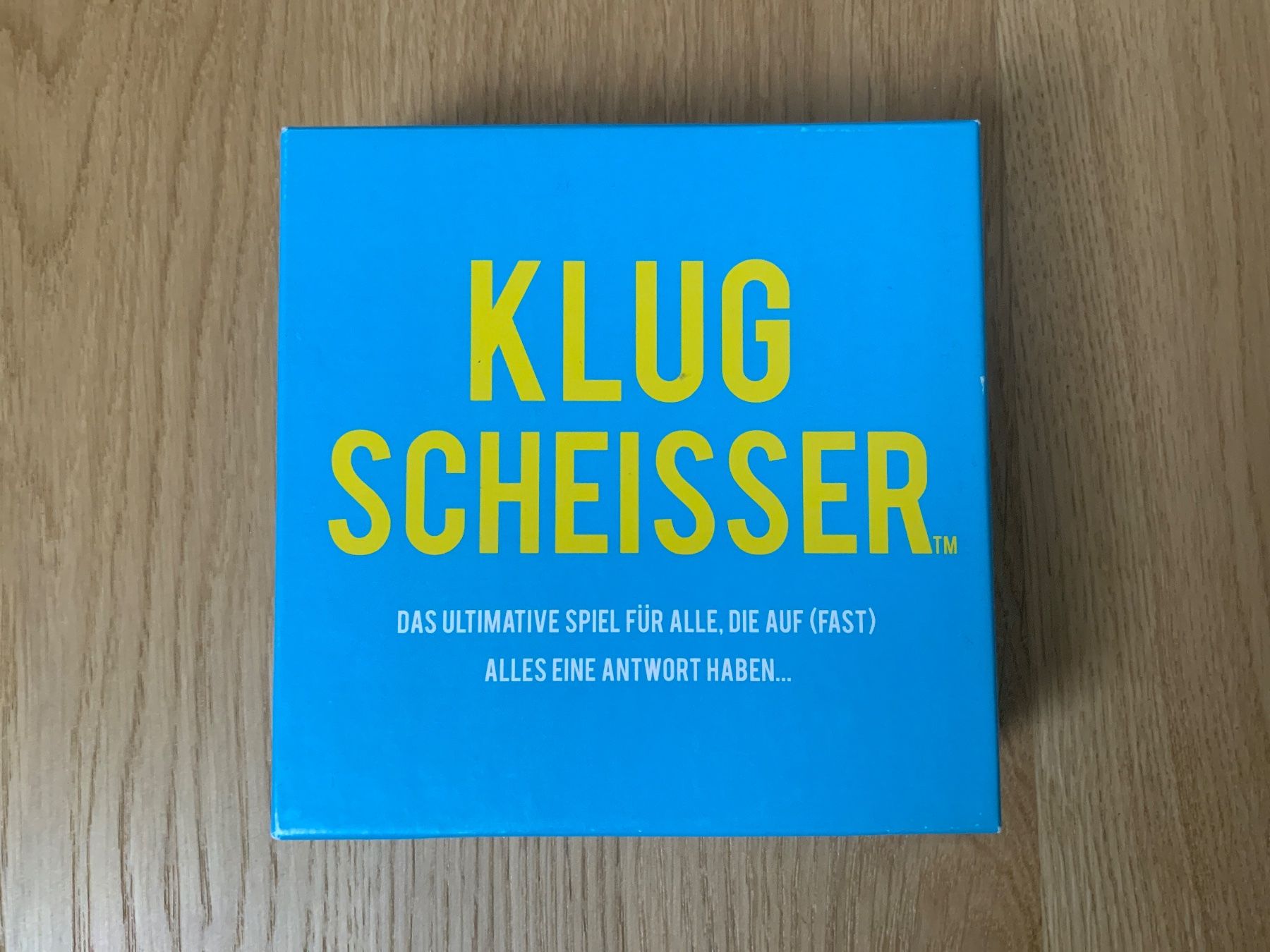 Spiele: Klugscheisser Spiel – Gebraucht aus Niederhasli von qbdp