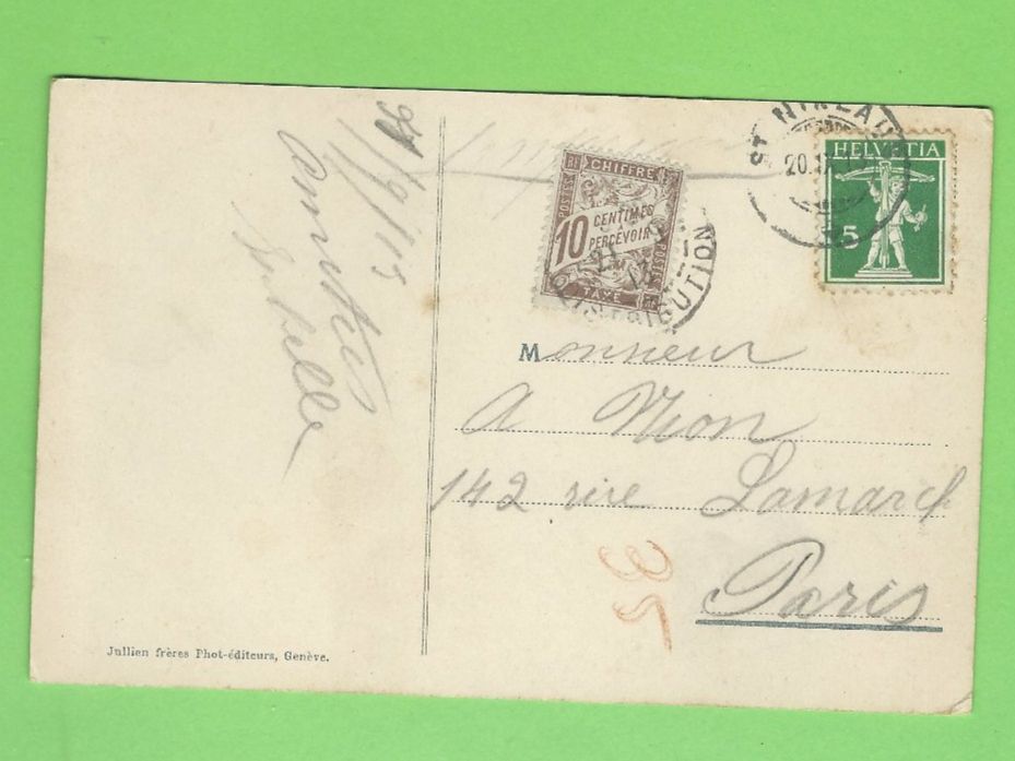 Cartoline postali: Saint-Nicolas, Vallée de Zermatt – Usato da Zürich venduto da t24_de 1
