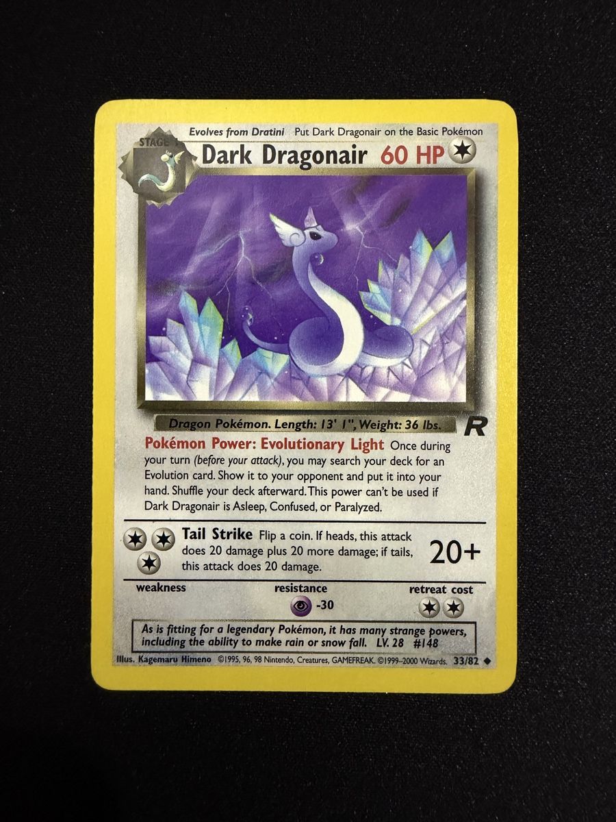 Pokémon Carte collezionabili: Pokemon Dark Dragonair 33/82 Team Rocket - ENG – Usato da Monte Carasso venduto da SMKT