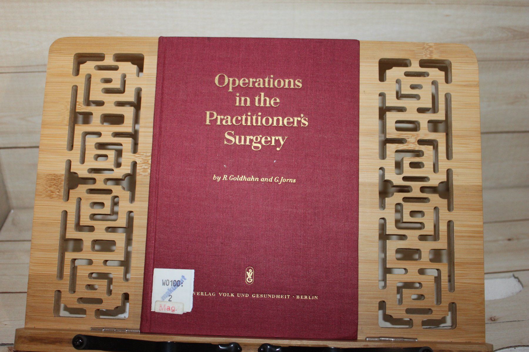 Libri: Operations in the practitioner`s surgery-G.Jorns 1963 – Usato da Kaden venduto da Buchantiquariat