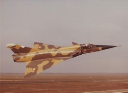 Pressefoto Dassault Mirage III NG 01 auf Kodak Fotopapier