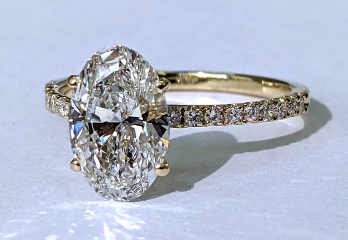 Ringe: 14kt yellow gold ring with 2.06 tct diamonds – Neu und originalverpackt aus Zürich von Aurora_S