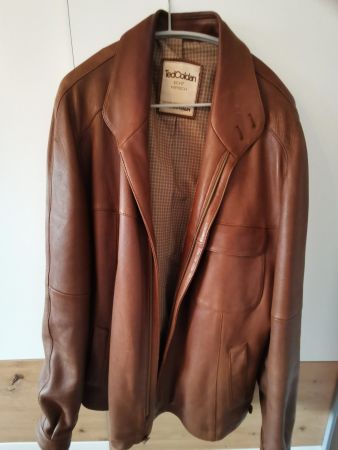HERREN - Lederjacke gr.52-54 Echt Hirschleder