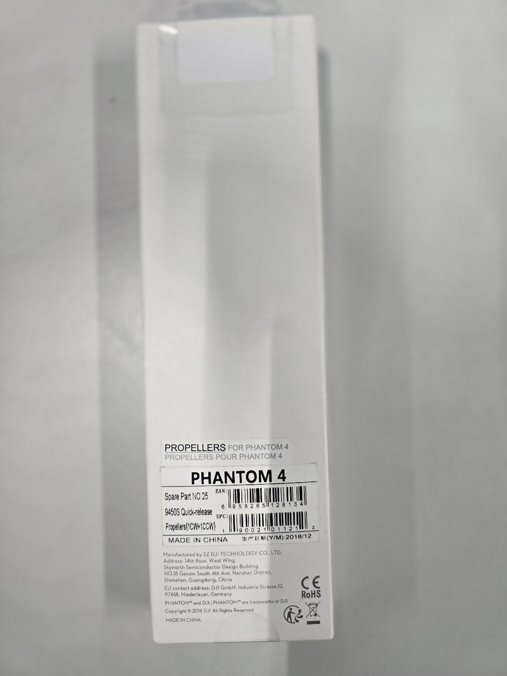 DJI Modellismo RC: DJI Phantom 4 – Original Propeller Neu – Nuovo e nell'imballaggio originale da Untersiggenthal venduto da JayRoguehand 1