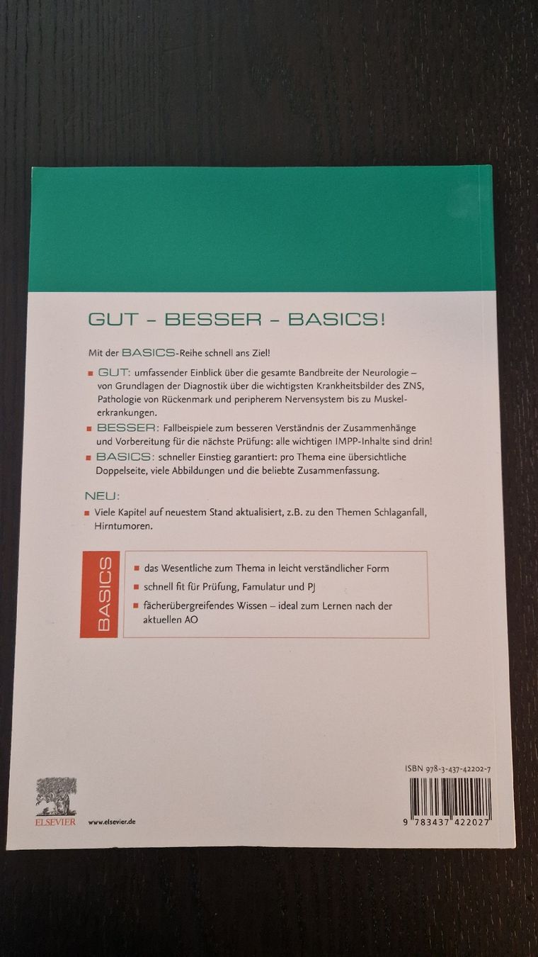 Libri: BASICS Neurologie – Usato da Walenstadt venduto da jan_dcn2 1