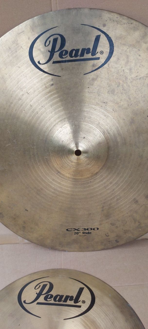 Strumenti musicali: Becken Set Pearl CX-300  20", 16", 14" – Usato da Glattbrugg venduto da Swissmusik 2