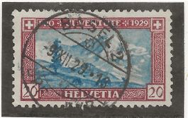 BASEL 2  09.12.29 auf Zu#J51 Mi#237 Vollstempel [13A4]