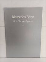 Brochure Mercedes Benz anti-blockier system 1985 (Allemagne)