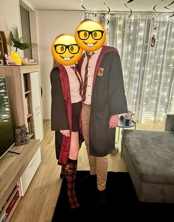 Harry Potter Gryffindor Halloween Kostüm-Set für 2 Personen