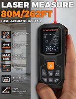 Distanzmesser 80m Laser Entfernungsmesser 12 Modi *NEU*