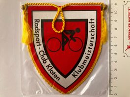 Vintage Fanion/Wimpel   KLUBMITGLIED  RADSPORT-CLUB KLOTEN