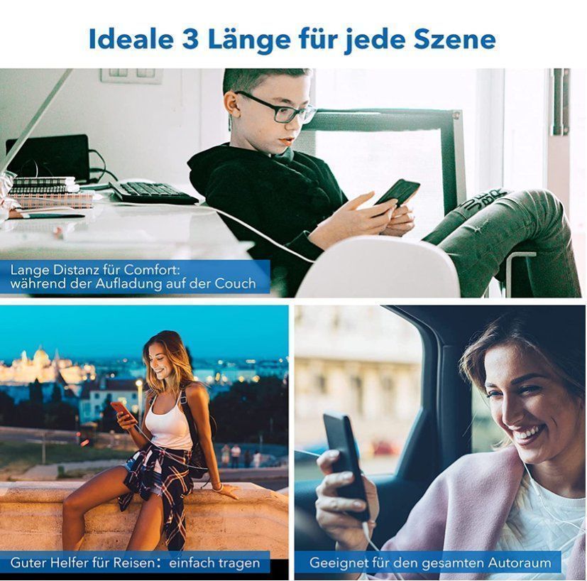 Câbles: 5 iPhone Ladekabel Lightning Kabel – Neuf avec emballage d'origine à Bülach par StoreInShop.com 6