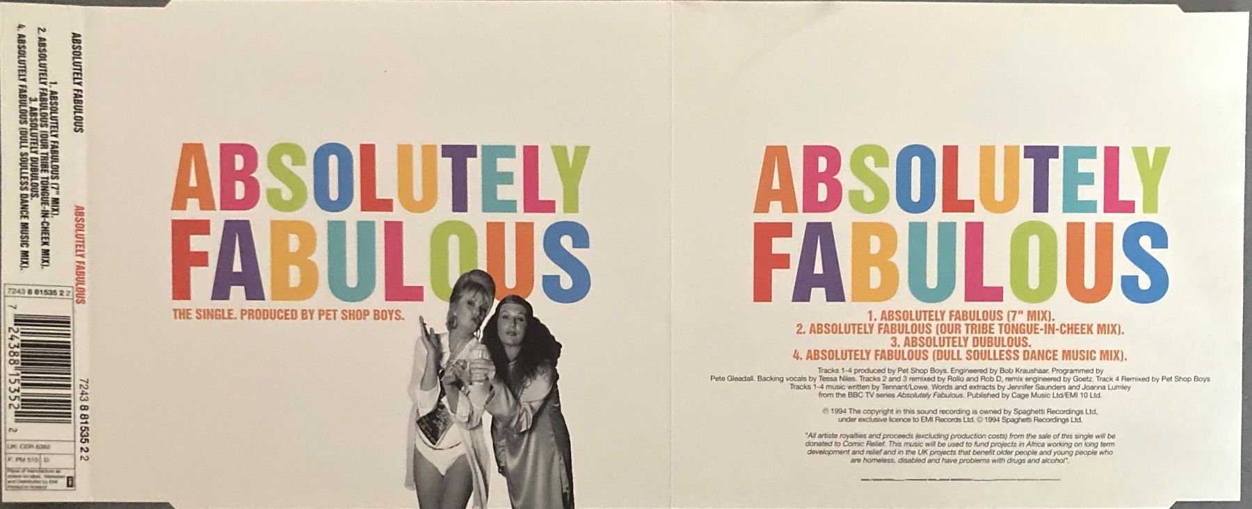 CD: ABSOLUTELY FABULOUS - ABSOLUTELY FABULOUS – Usato da Poliez-Pittet venduto da Newtown-Records